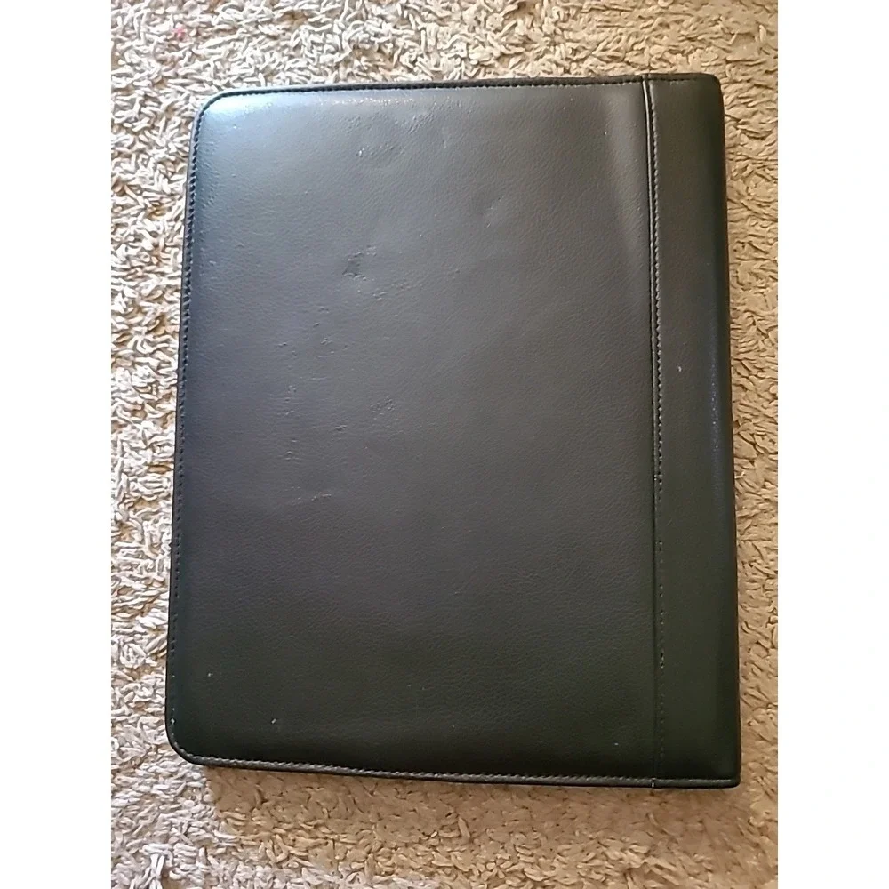 The OHIO STATE University Faux Leather Padfolio, Black